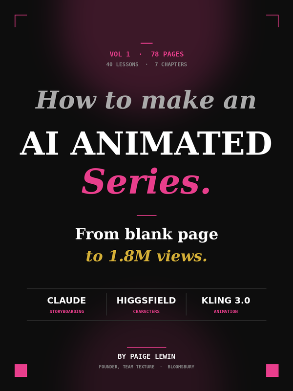 How to Make an AI Animated Series From Scratch — The Complete Guide